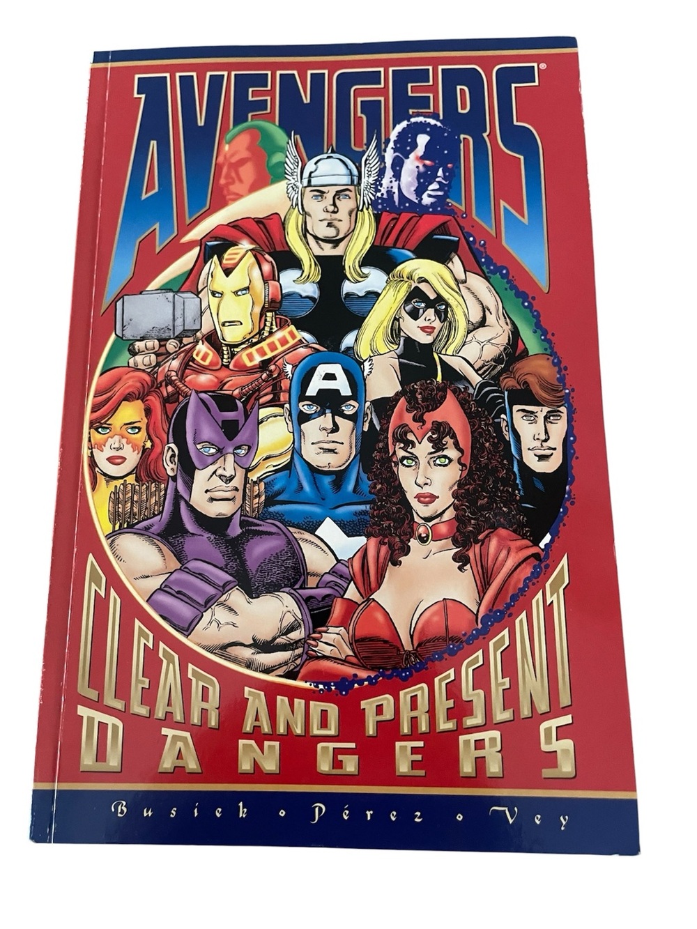 Avengers Clear and Present Dangers Marvel Graphic Novel TPB
